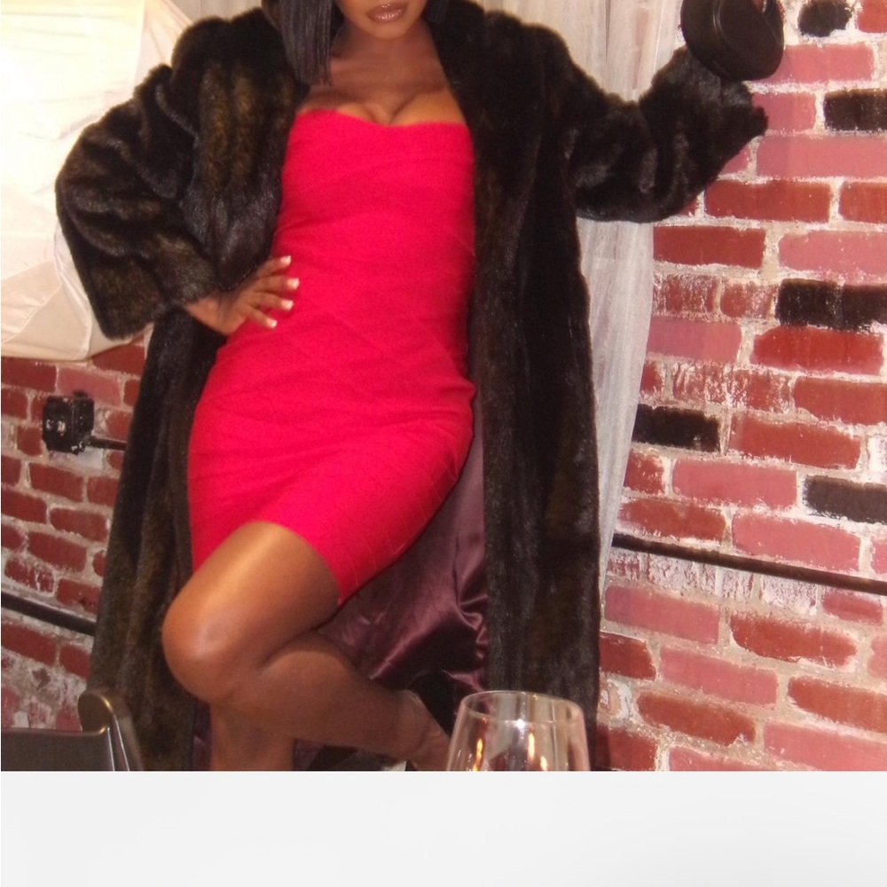 House of CB Vibrant Red Dress